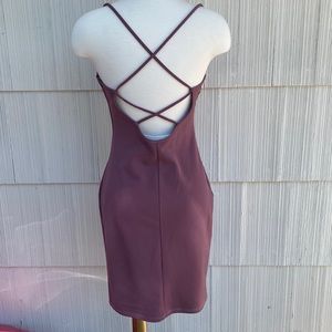 Purple mauve dress